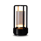 ELVA Draadloze Kristallen Lantaarn Lamp met Touch-Bediening en USB-Oplaadfunctie