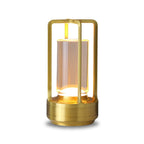 ELVA Draadloze Kristallen Lantaarn Lamp met Touch-Bediening en USB-Oplaadfunctie